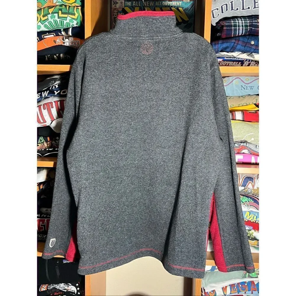 Vintage Nautica Fleece Quarter Zip Pullover Sweater
